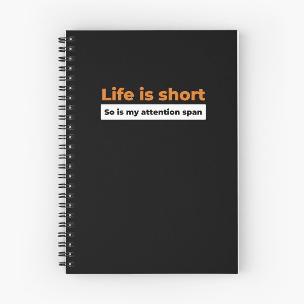 Item preview, ADHD Quote designed and sold by BuraxisQuotes.