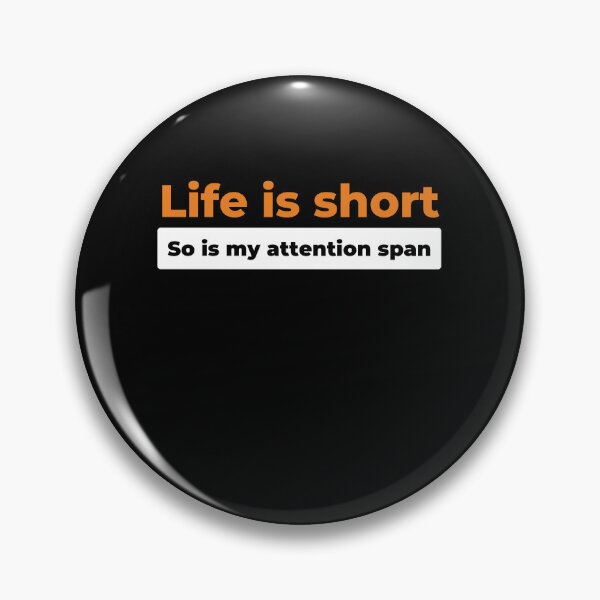 Item preview, ADHD Quote designed and sold by BuraxisQuotes.