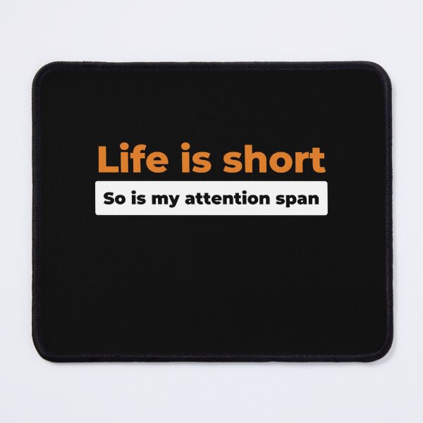 Item preview, ADHD Quote designed and sold by BuraxisQuotes.