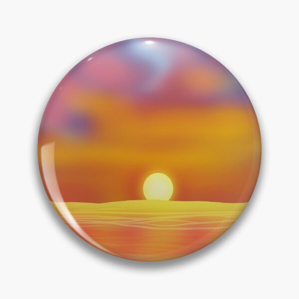 Item preview, Ocean Sunset Landscape designed and sold by DreamFruit11.