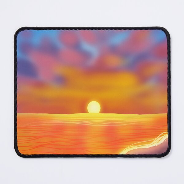Item preview, Ocean Sunset Landscape designed and sold by DreamFruit11.