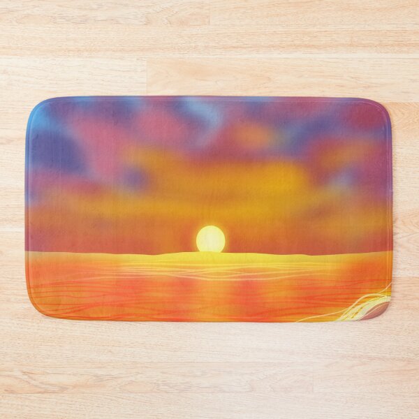 Item preview, Ocean Sunset Landscape designed and sold by DreamFruit11.