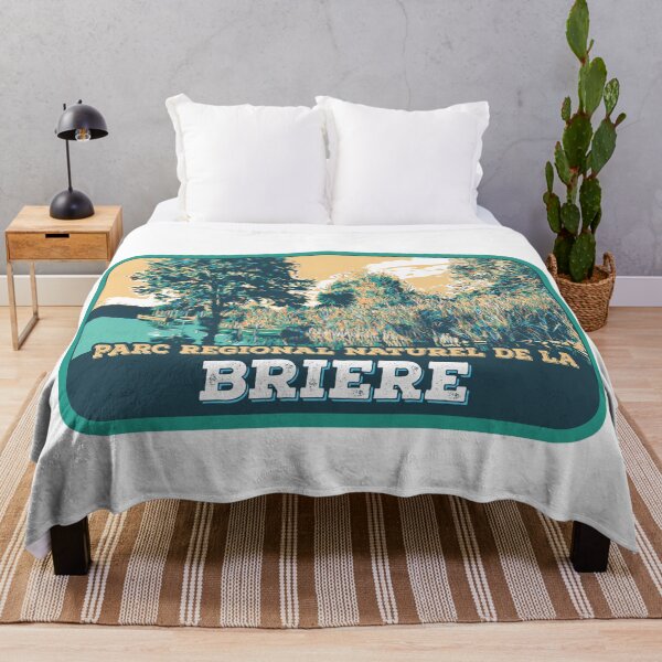 Item preview, Brières regional natural park France, Europe hiking, vintage travel decal, swamp designed and sold by Lemomo-zoo.