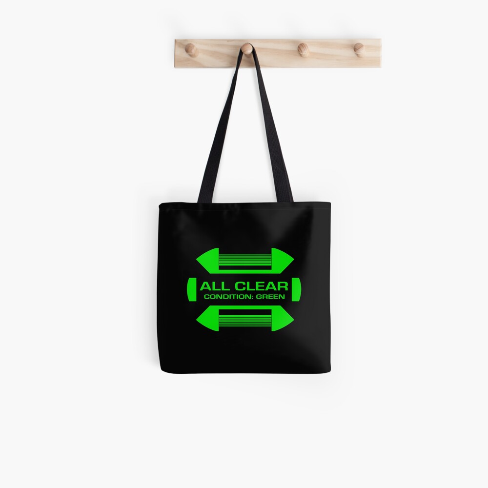 Condition Green : Inspired by Star Trek Tote Bag