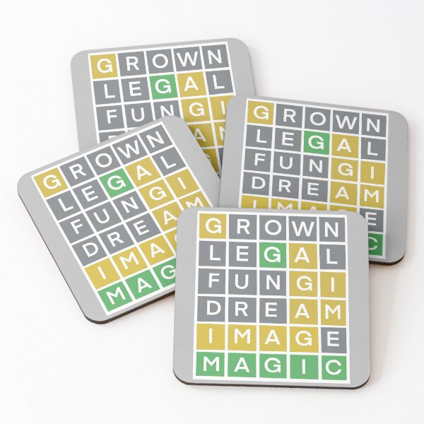 Item preview, Magic Mushroom Wordle designed and sold by TheArtCave.