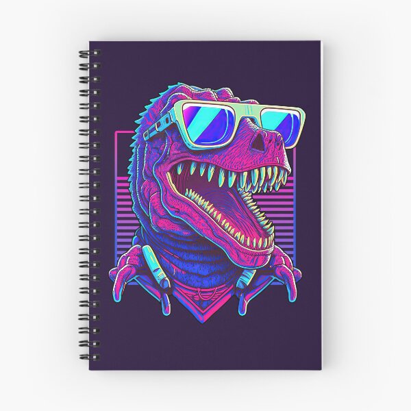 Item preview, Neon Cyberpunk T-Rex designed and sold by ChasmicArt.