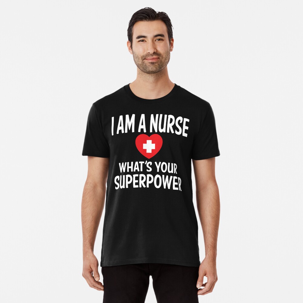 Im a Nurse Whats Your Superpower Nursing Mens Vest Tank Top