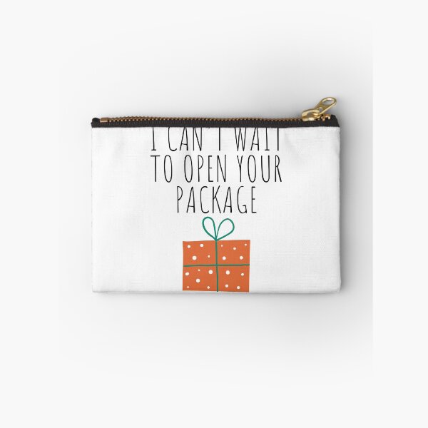 Item preview, Christmas Humor. Rude, Offensive, Inappropriate Christmas Card. I Can't Wait To Open Your Package designed and sold by That Cheeky Tee.