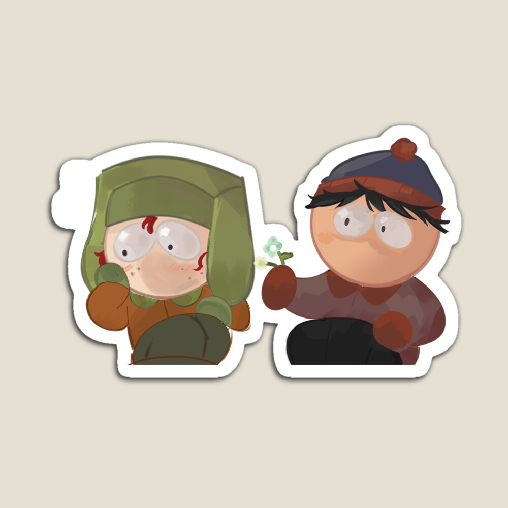 kyle and stan - south park 