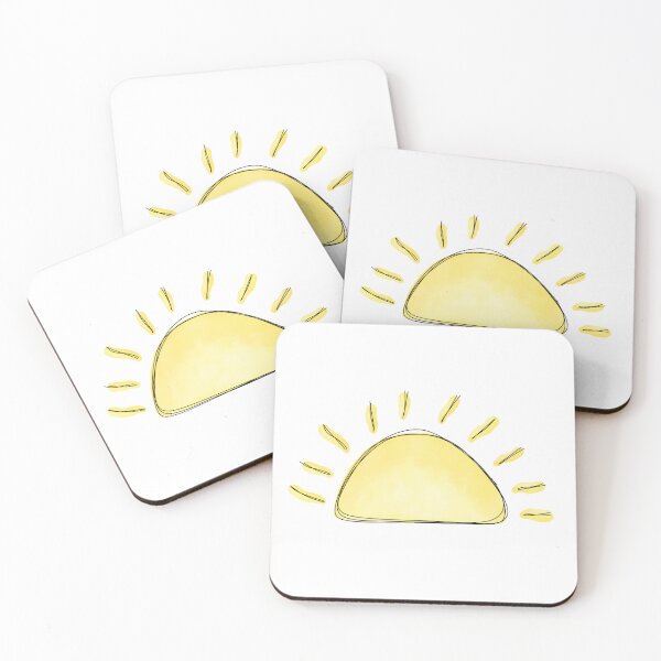 Item preview, Textured watercolour sun designed and sold by SimpleFloStudio.