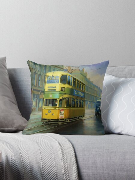 Item preview, Glasgow tram. designed and sold by Mike Jeffries Transport Artist.