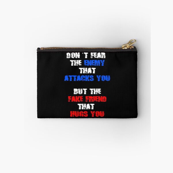Item preview, Enemy and friend, no fears designed and sold by ideasfinder.
