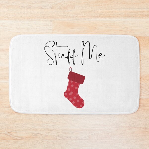 Item preview, Christmas Humor. Rude, Offensive, Inappropriate Christmas Card. Stuff Me, Christmas Stocking designed and sold by That Cheeky Tee.