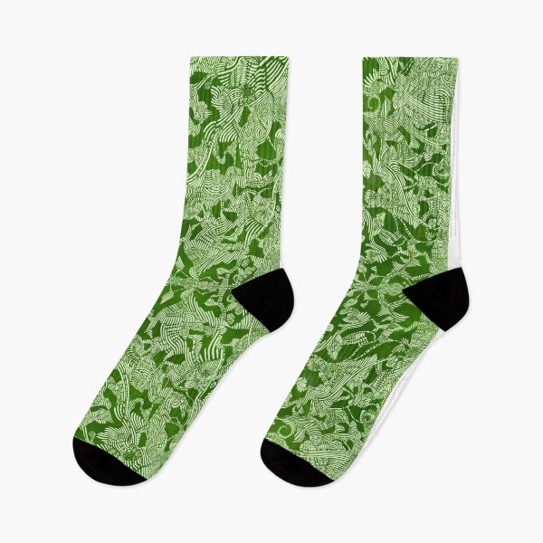 Item preview, Green Path - Zen Pattern  designed and sold by ThatsJustJilly.