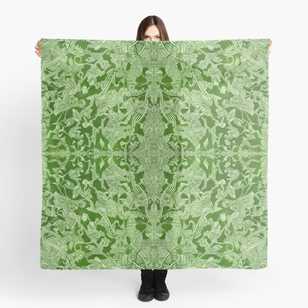Green Path - Zen Pattern Scarf