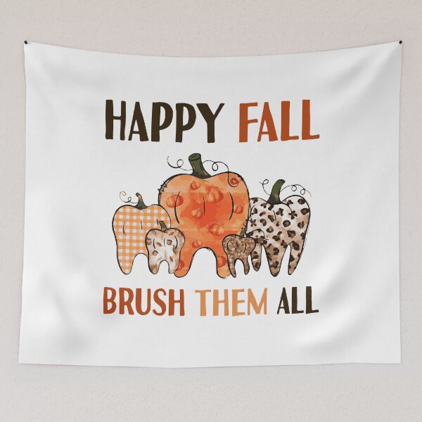 Item preview, Funny Thanksgiving Teeth Dentist Happy Fall Brush Them All Gift designed and sold by TMelonShop.