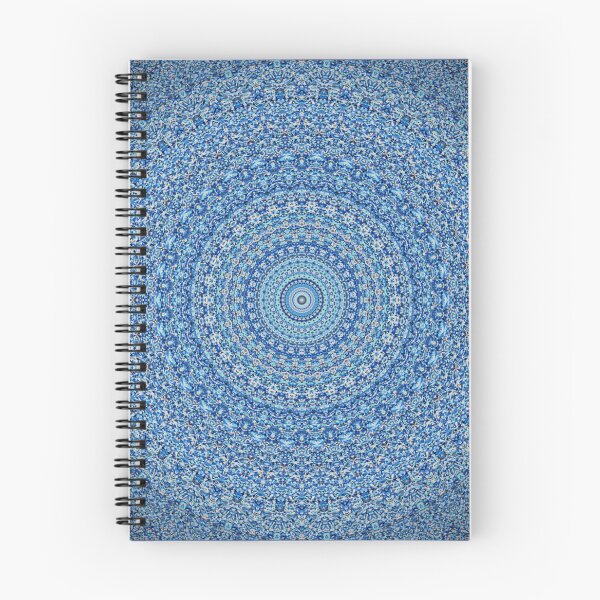 Item preview, Blue Moroccan Zelij Mandala designed and sold by ANZI-Shop.