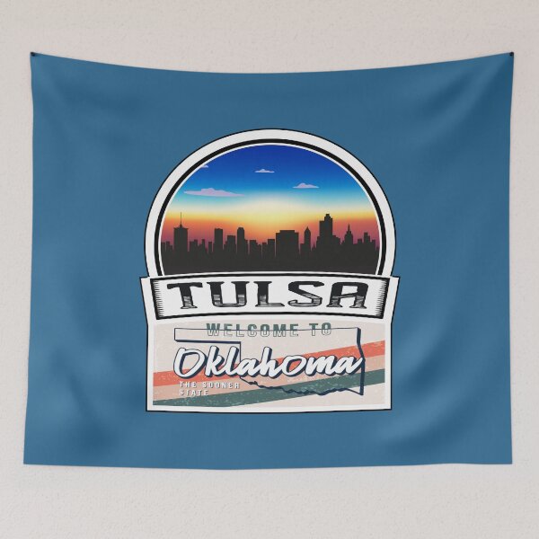 Item preview, Tulsa, Welcome to Oklahoma, The Sooner State | Oklahoma State and Cities Series -1 designed and sold by WorldStateArt.
