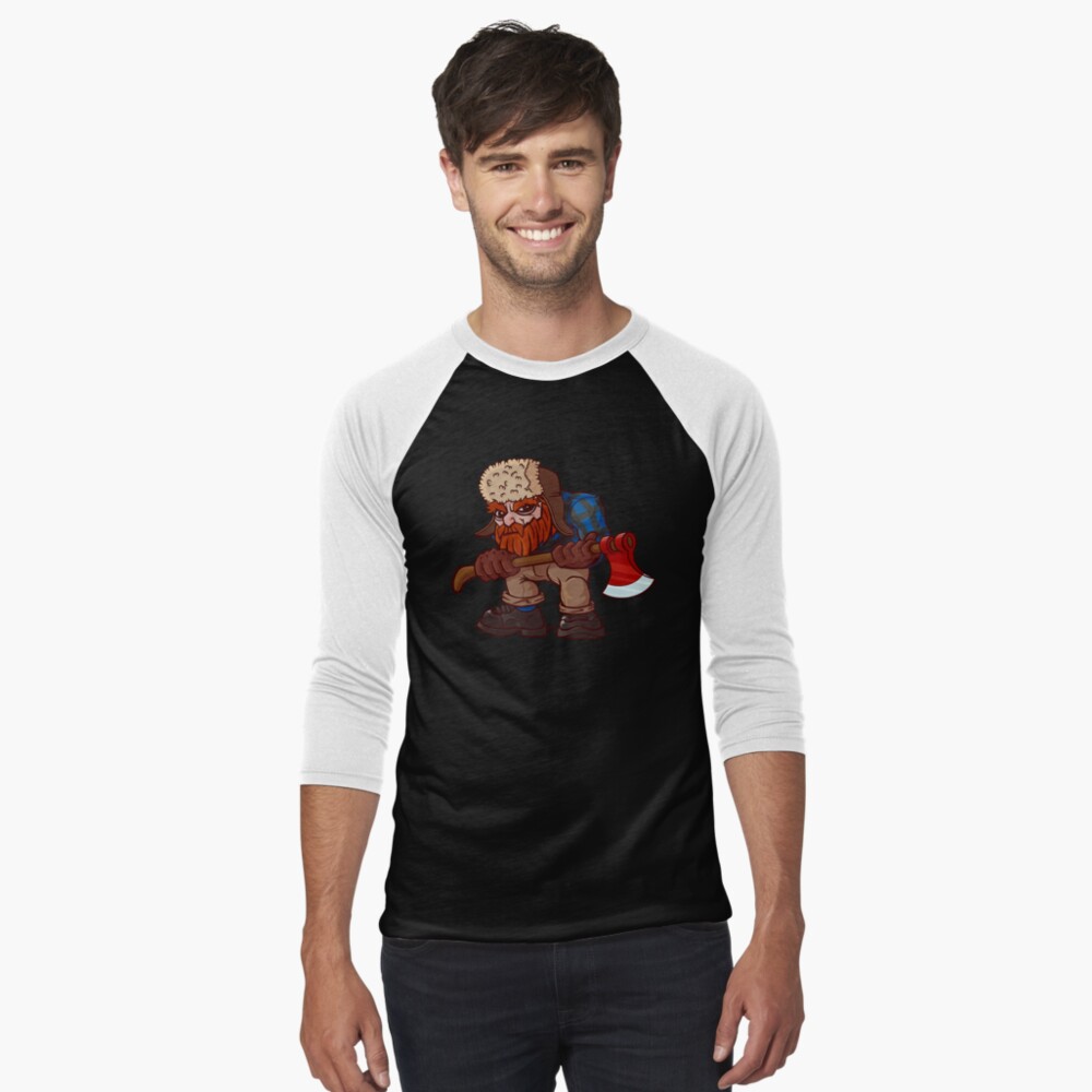 Item preview, Baseball ¾ Sleeve T-Shirt designed and sold by TheRandomFactor.