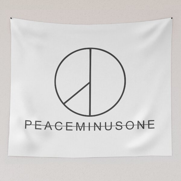 Artikelvorschau, PeaceMinusOne Schwarz entworfen und verkauft von bangbangXX.