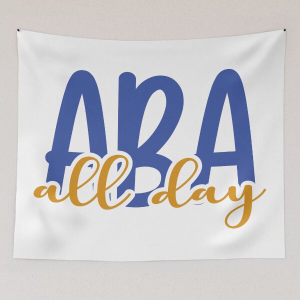 Item preview, ABA All Day in blue and orange designed and sold by Kairilara.