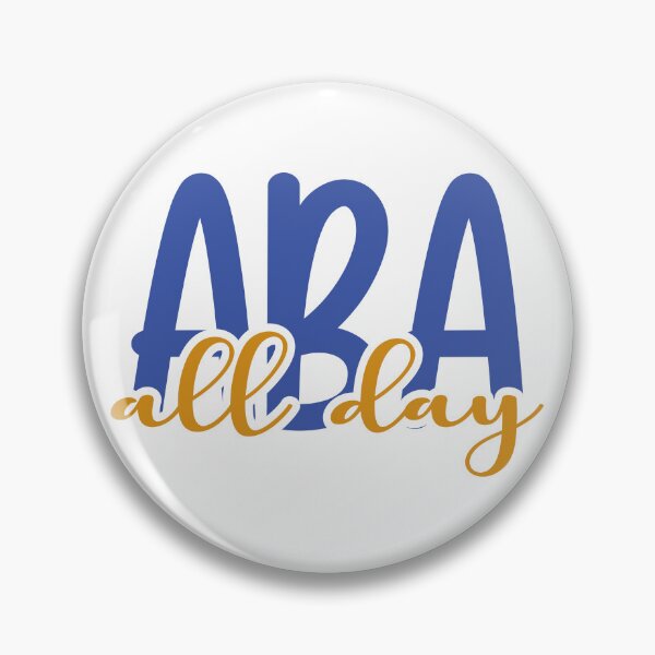 Artikelvorschau, ABA All Day in Blau und Orange entworfen und verkauft von Kairilara.