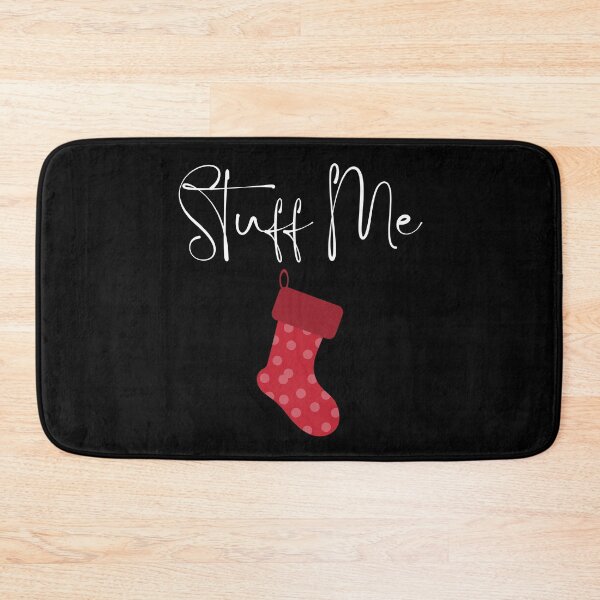 Item preview, Christmas Humor. Rude, Offensive, Inappropriate Christmas Card. Stuff Me, Christmas Stocking designed and sold by That Cheeky Tee.