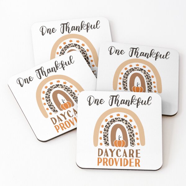 Item preview, One Thankful Daycare Provider Thanksgiving Fall Leaf Pumpkin Gift designed and sold by TMelonShop.