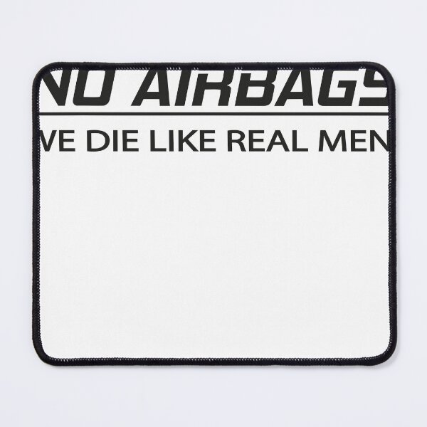Item preview, no air we die like real men designed and sold by artzaka.
