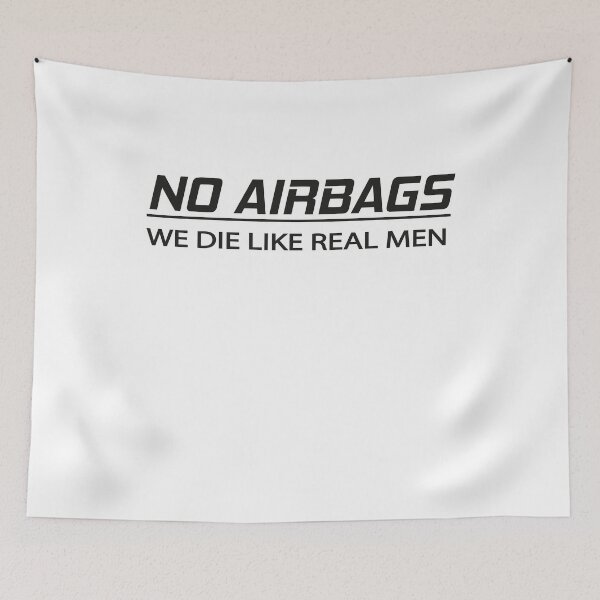 Item preview,  no air we die like real men designed and sold by artzaka.