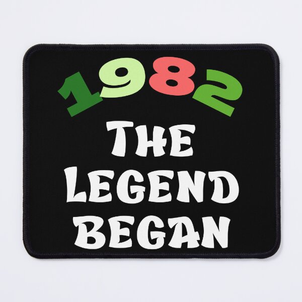 Item preview, Copy of Birth Year 1982 -The Legend Began designed and sold by Losthorsedesign.
