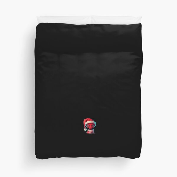 Item preview, Cute minimalistic Christmas alien with Santa's hat designed and sold by extraordinar-ia.