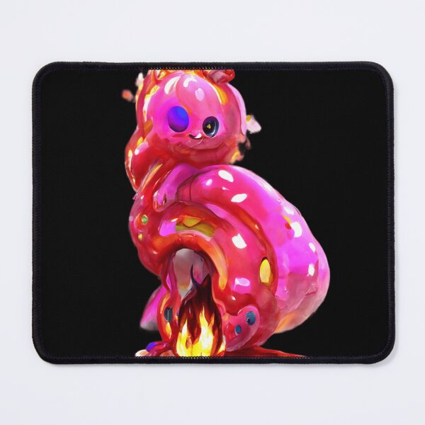 Item preview, Pink Donut Monster designed and sold by zheworkstudio.