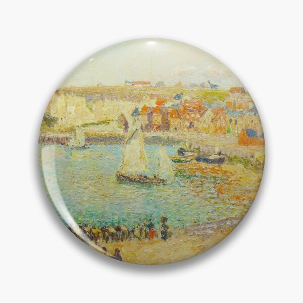 Item preview, HD CAMILLE PISSARRO - Vue de l'avant-port de Dieppe designed and sold by Go Logo Designs.