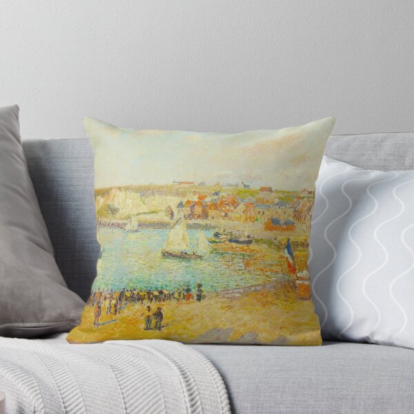 Item preview, HD CAMILLE PISSARRO - Vue de l'avant-port de Dieppe designed and sold by Go Logo Designs.