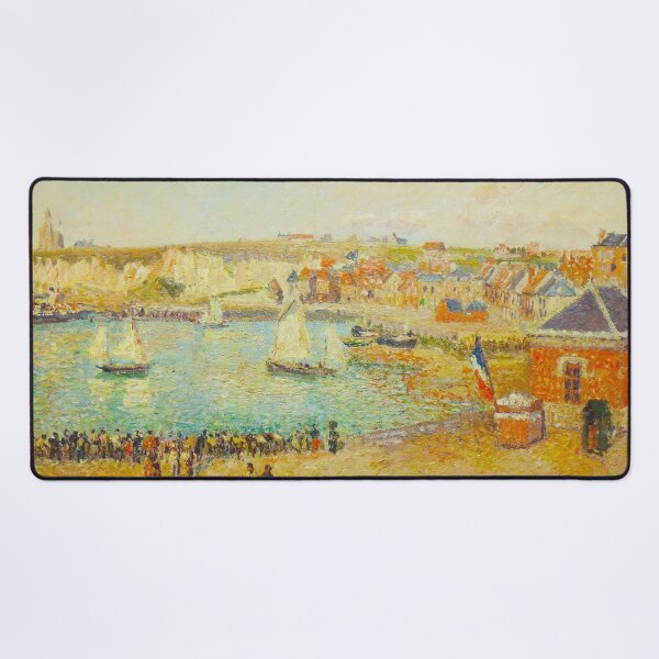 Item preview, HD CAMILLE PISSARRO - Vue de l'avant-port de Dieppe designed and sold by Go Logo Designs.