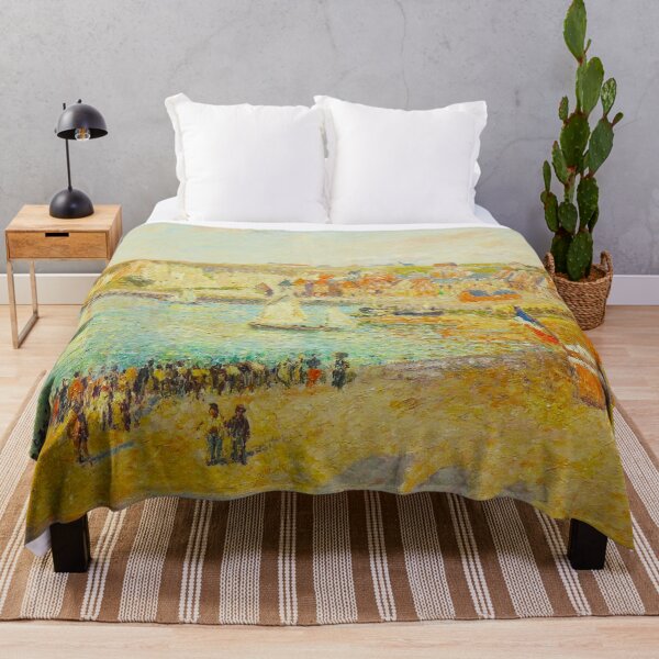 Item preview, HD CAMILLE PISSARRO - Vue de l'avant-port de Dieppe designed and sold by Go Logo Designs.