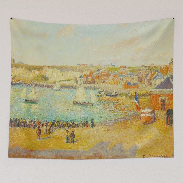 Item preview, HD CAMILLE PISSARRO - Vue de l'avant-port de Dieppe designed and sold by Go Logo Designs.