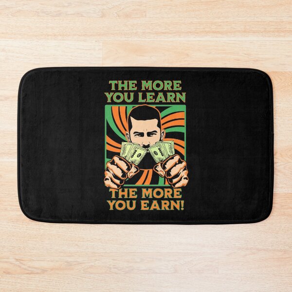 Item preview, Motivational Quote The More You Earn Men Women designed and sold by JG0024.