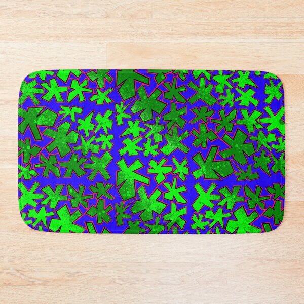 Item preview, Sea Floral Funky Neon Abstract Flower Pattern 80s vibes designed and sold by that5280lady.