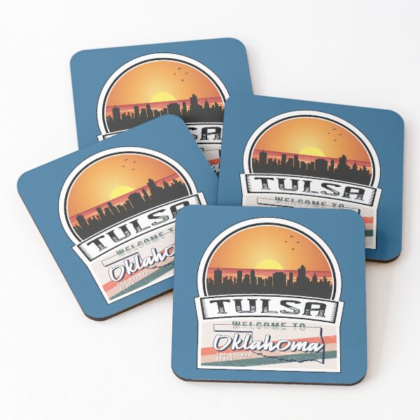 Item preview, Tulsa, Welcome to Oklahoma, The Sooner State | Oklahoma State and Cities Series -4 designed and sold by WorldStateArt.