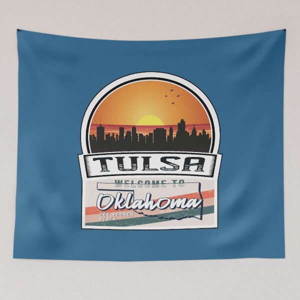 Item preview, Tulsa, Welcome to Oklahoma, The Sooner State | Oklahoma State and Cities Series -4 designed and sold by WorldStateArt.