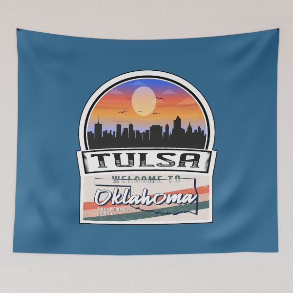 Item preview, Tulsa, Welcome to Oklahoma, The Sooner State | Oklahoma State and Cities Series -5 designed and sold by WorldStateArt.
