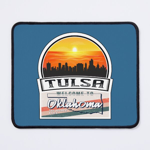 Item preview, Tulsa, Welcome to Oklahoma, The Sooner State | Oklahoma State and Cities Series -6 designed and sold by WorldStateArt.