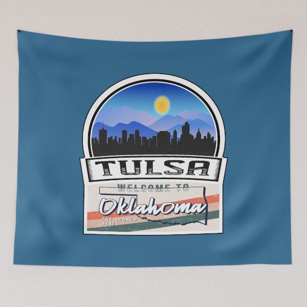 Item preview, Tulsa, Welcome to Oklahoma, The Sooner State | Oklahoma State and Cities Series -7 designed and sold by WorldStateArt.
