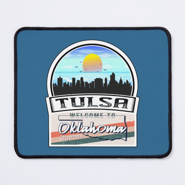 Item preview, Tulsa, Welcome to Oklahoma, The Sooner State | Oklahoma State and Cities Series -8 designed and sold by WorldStateArt.