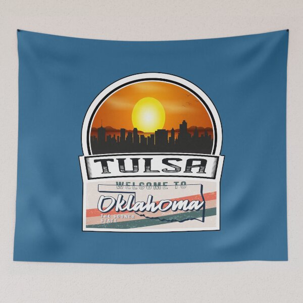 Item preview, Tulsa, Welcome to Oklahoma, The Sooner State | Oklahoma State and Cities Series -9 designed and sold by WorldStateArt.