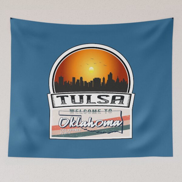 Item preview, Tulsa, Welcome to Oklahoma, The Sooner State | Oklahoma State and Cities Series -11 designed and sold by WorldStateArt.