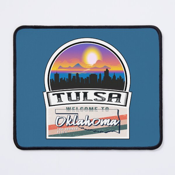 Item preview, Tulsa, Welcome to Oklahoma, The Sooner State | Oklahoma State and Cities Series -12 designed and sold by WorldStateArt.