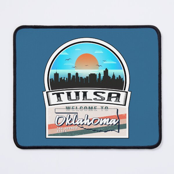 Item preview, Tulsa, Welcome to Oklahoma, The Sooner State | Oklahoma State and Cities Series -13 designed and sold by WorldStateArt.